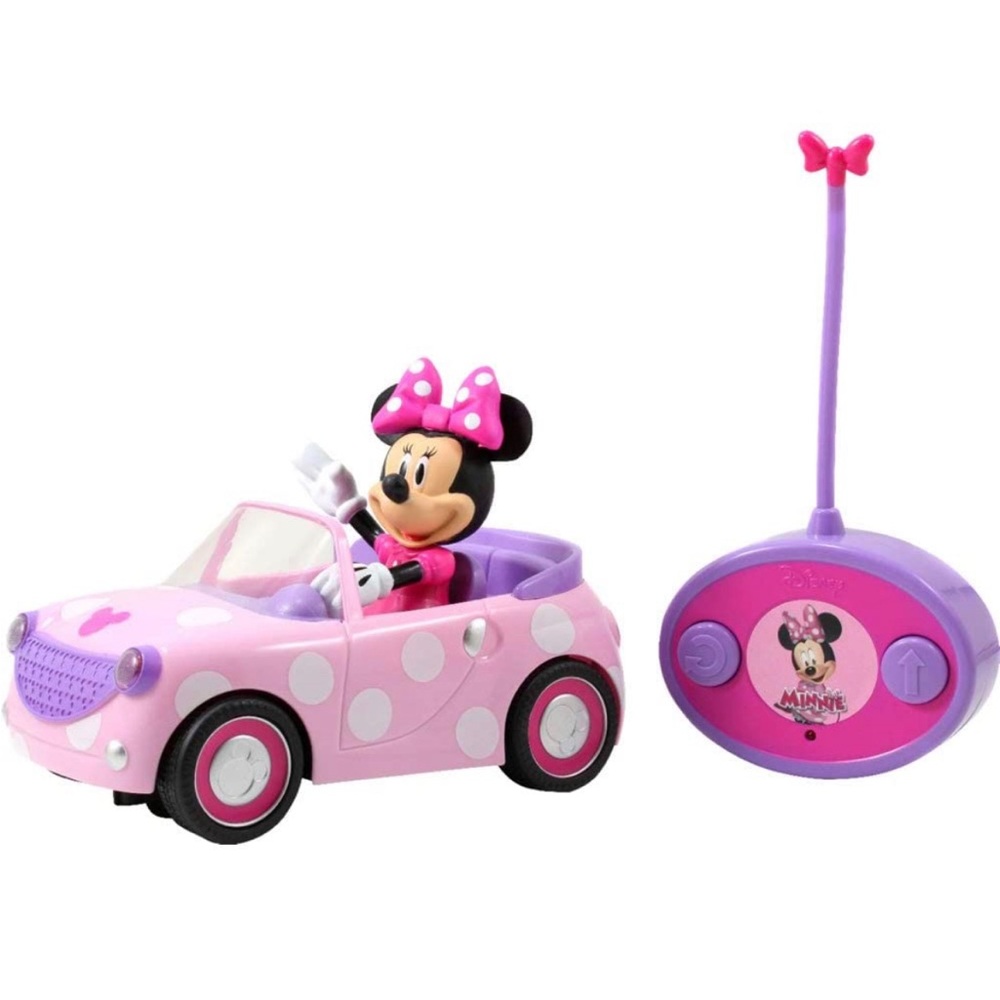 Disney Junior Minnie Mouse Roadster RC Car with Polka Dots
